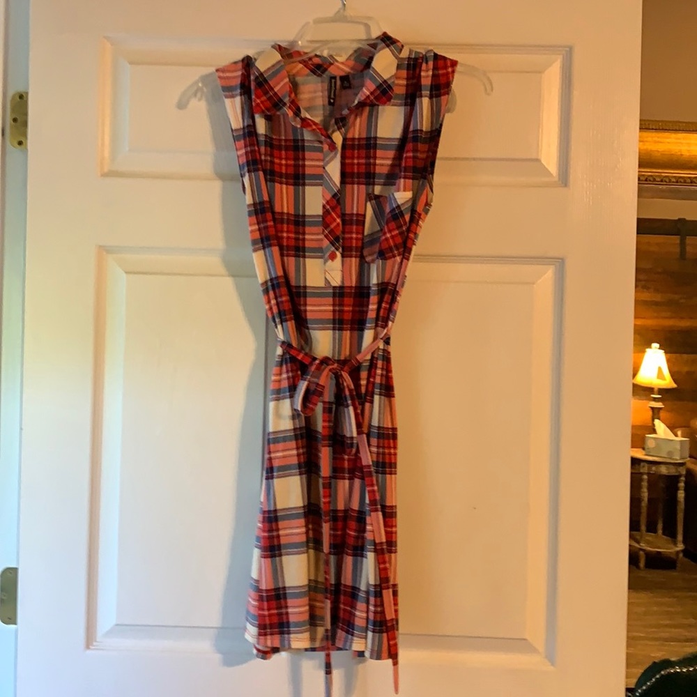 Plaid dress